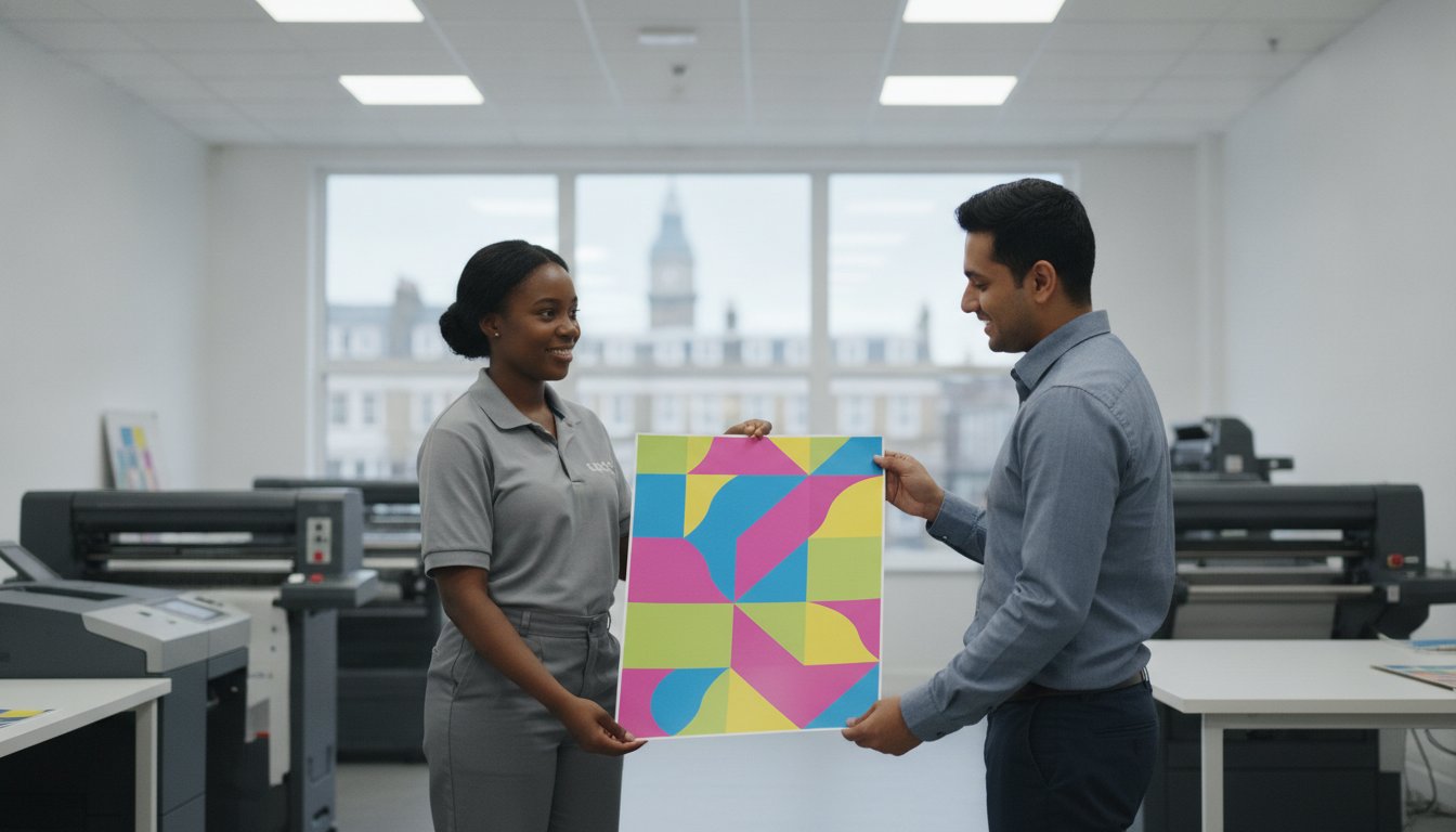A2 Poster Printing London: Professional Same-Day Large Format Services