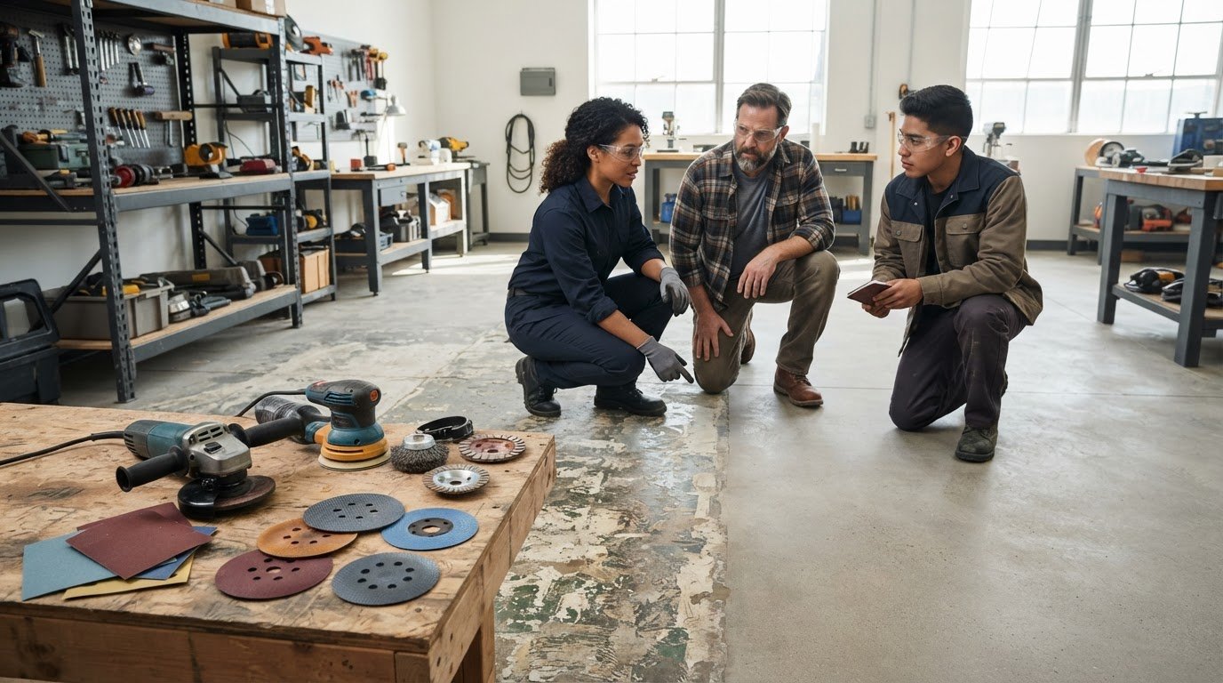 Abrasive Tools for Surface Preparation: How to Choose the Right Setup