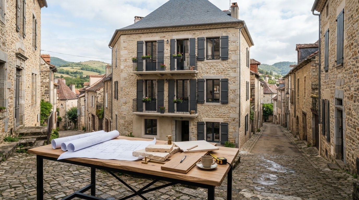 Achat et rénovation d’un immeuble de rapport à Figeac : guide investisseur 2026