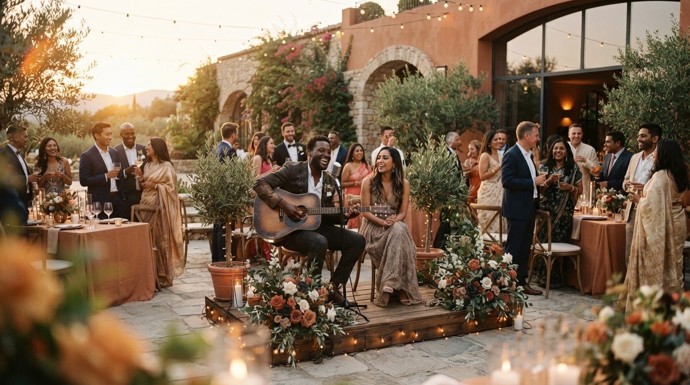 Acoustic Live Music for Weddings: Creating an Intimate, Memorable Atmosphere