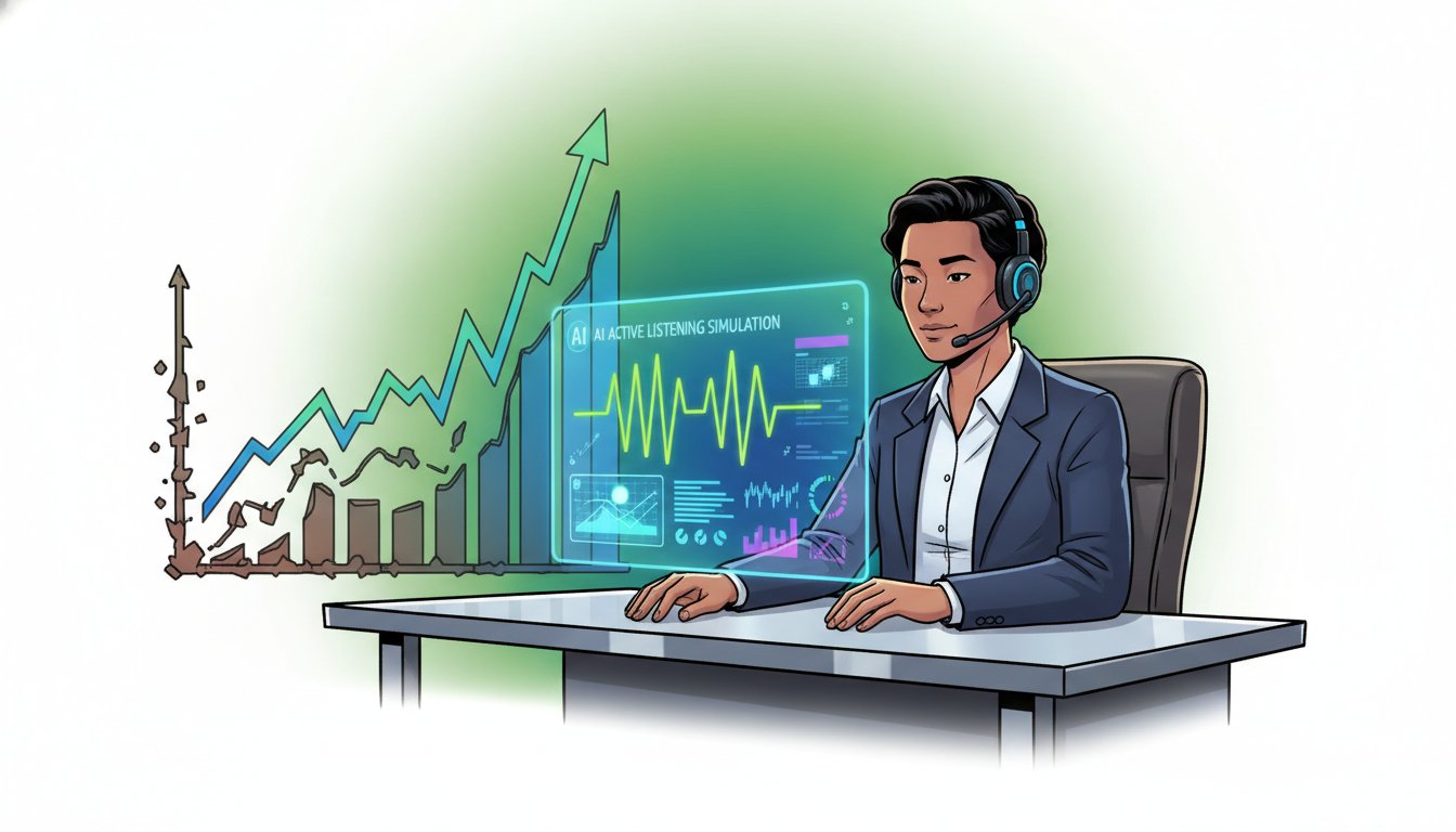 Active Listening Simulation for Sales Prevents the 79% Retention Collapse