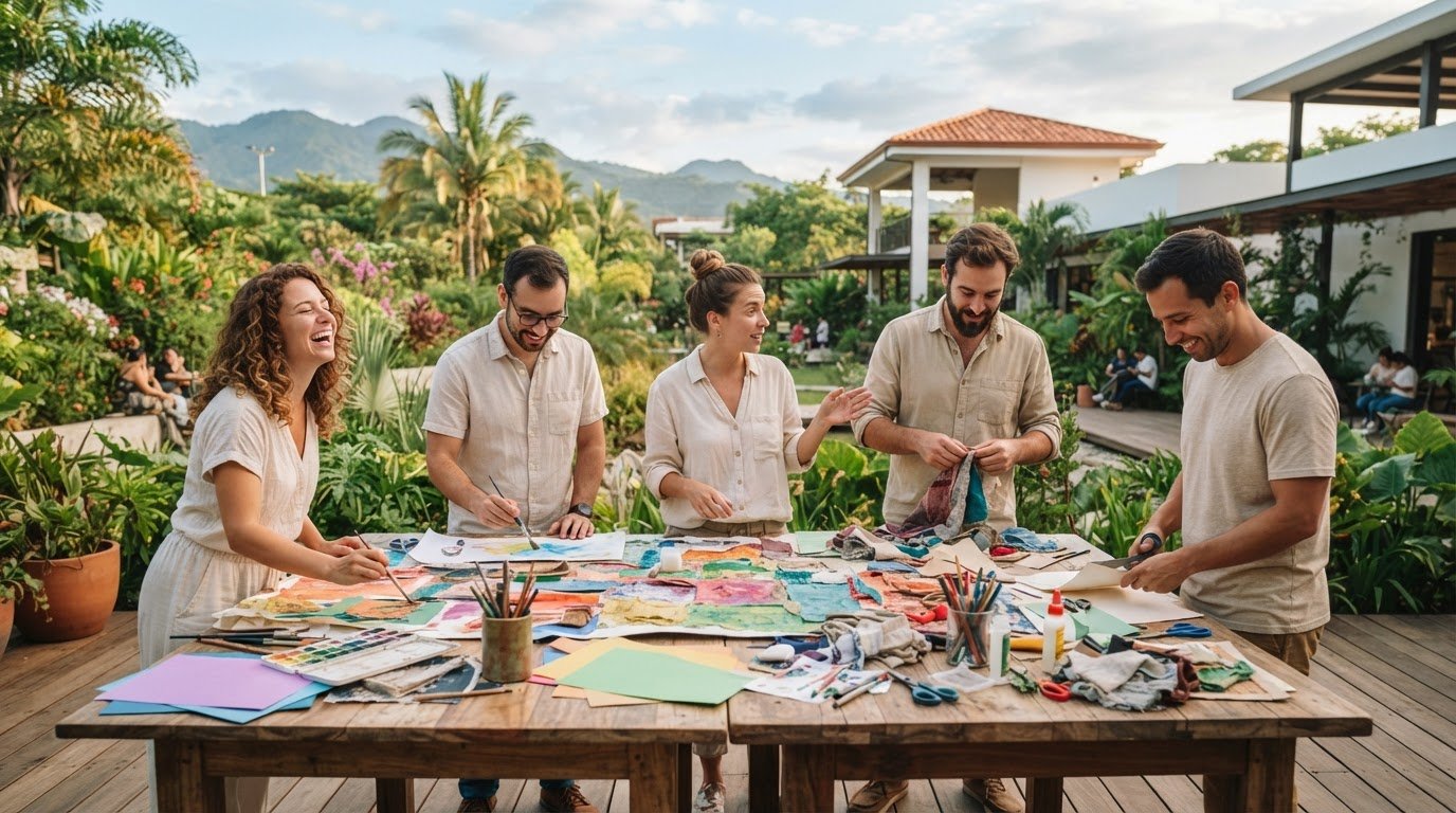 Actividades artísticas para hacer en grupo: ideas creativas para compartir en 2026