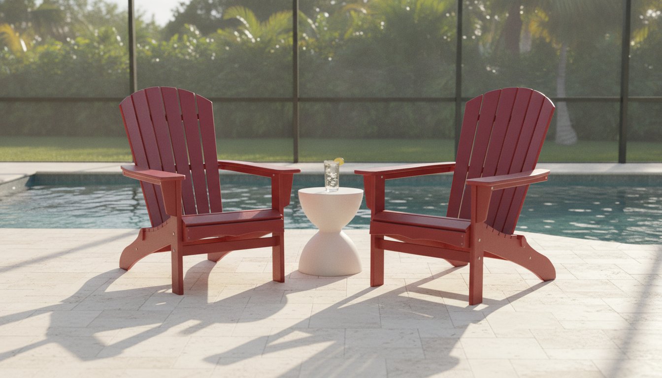 Adirondack Chairs in Naples FL: A Guide to Coastal Comfort and Durability