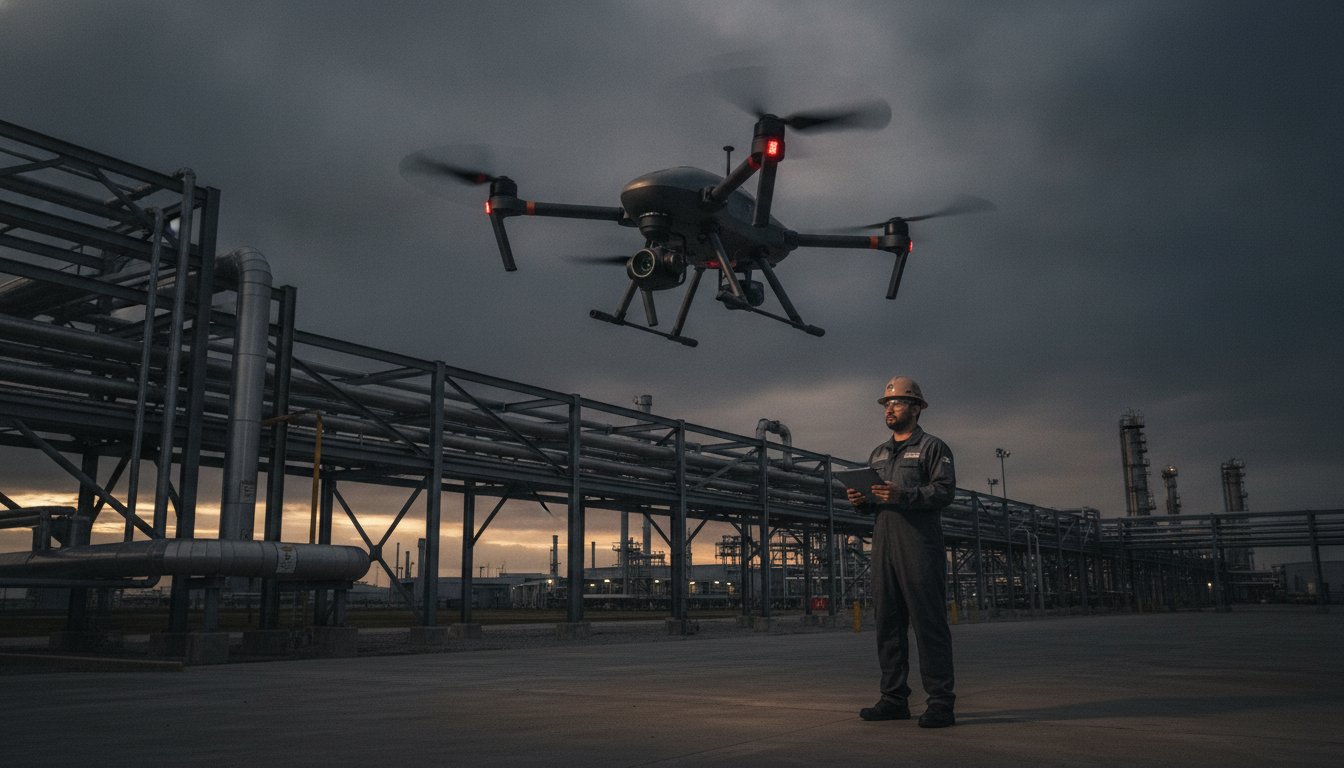 Aerial inspection vs traditional inspection: 2x faster safety
