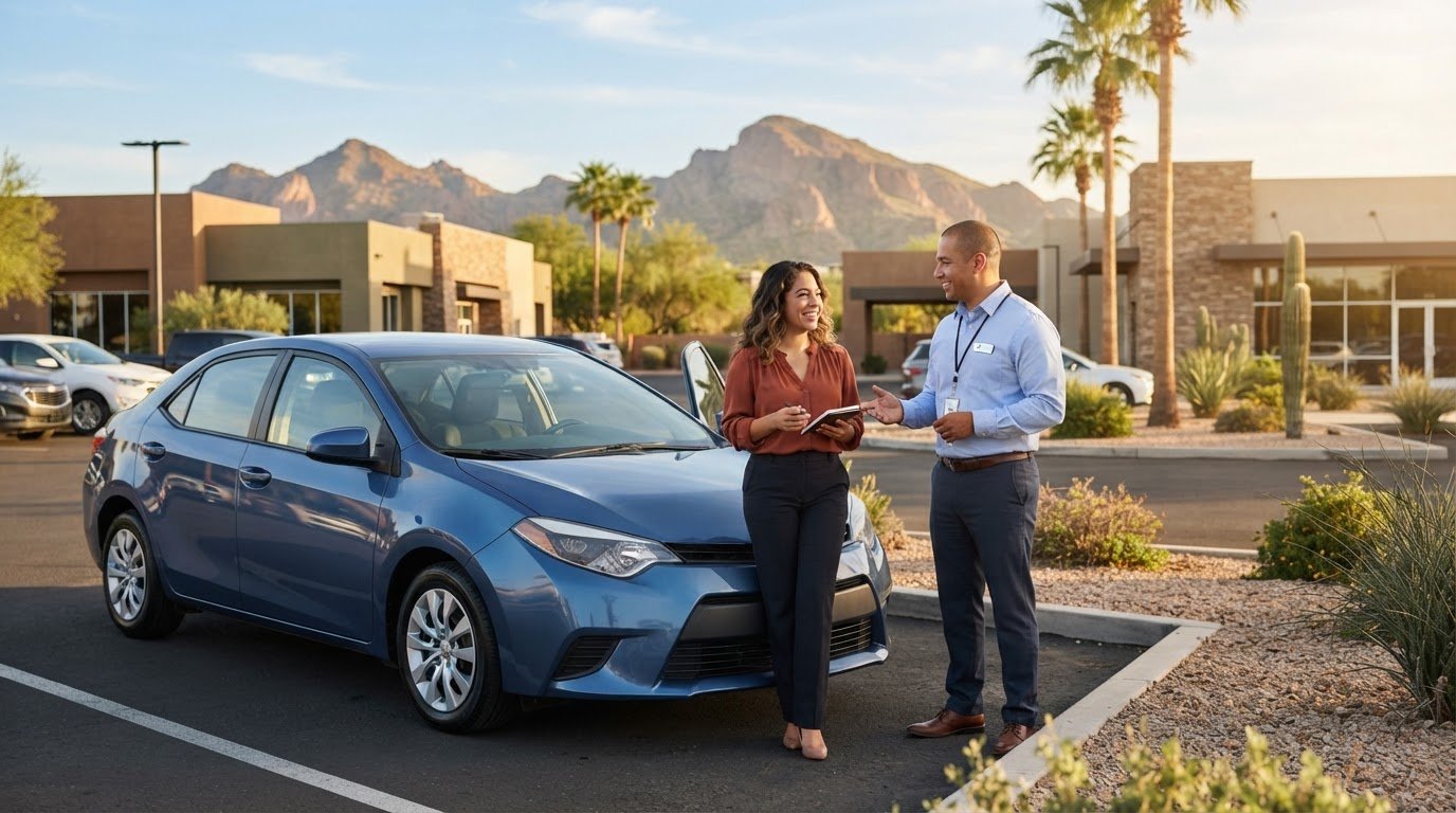 Affordable cars for bad credit in Arizona with Buy Here Pay Here financing