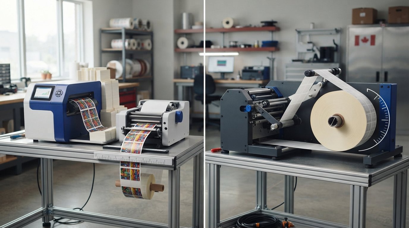 Afinia F502 Finisher vs Separate Cutter and Rewinder: Capacity Reference