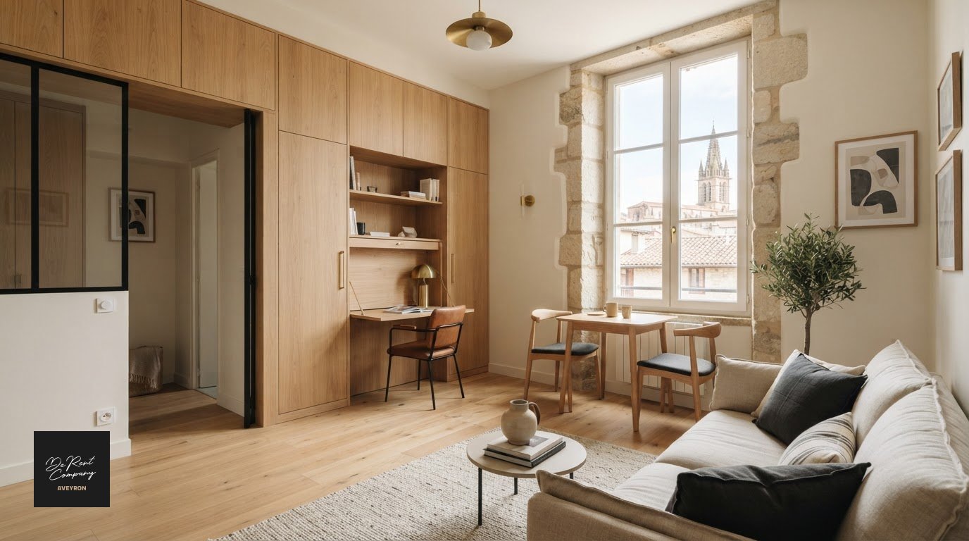 Agencement sur mesure de petite surface à Rodez
