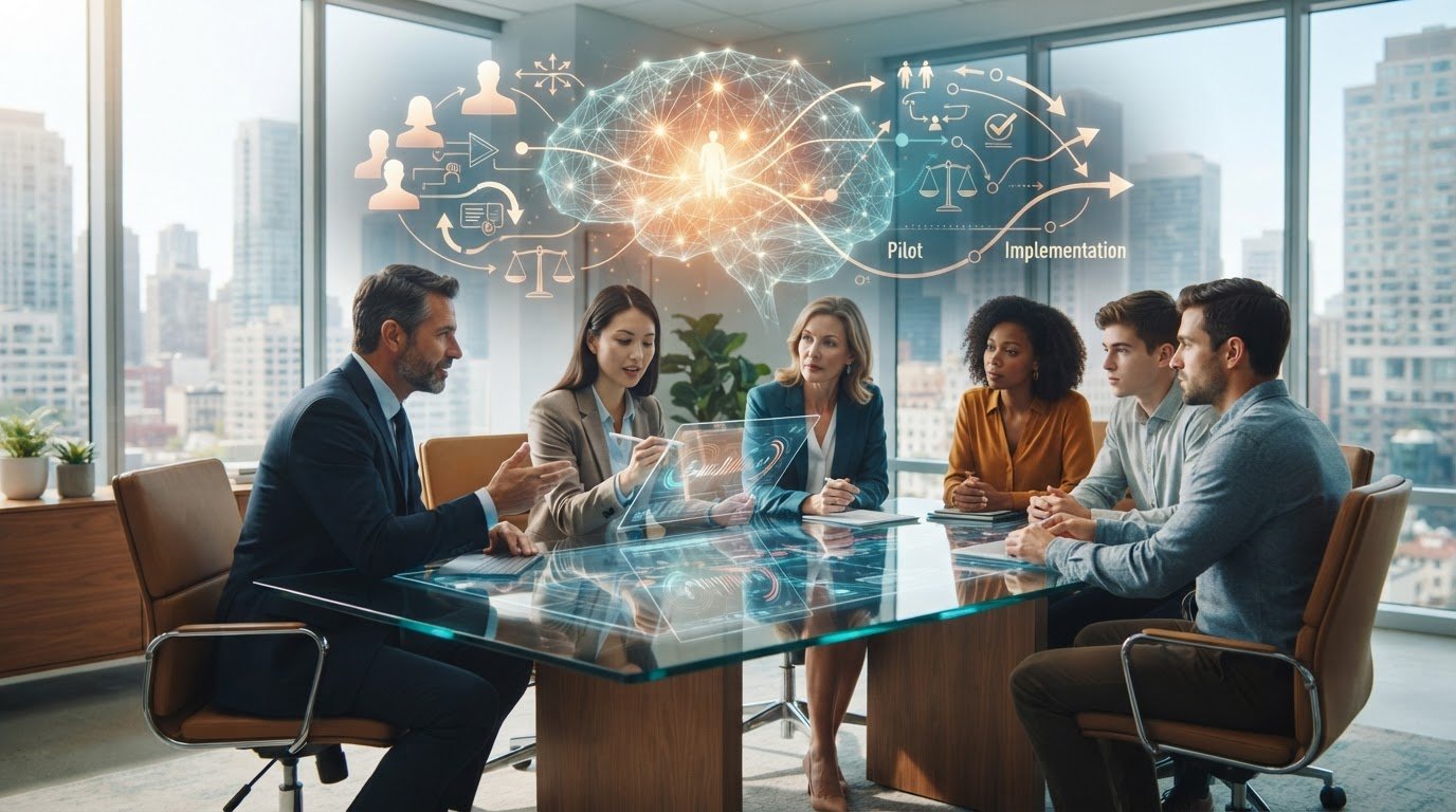 AI change management: How to measure adoption and guide change