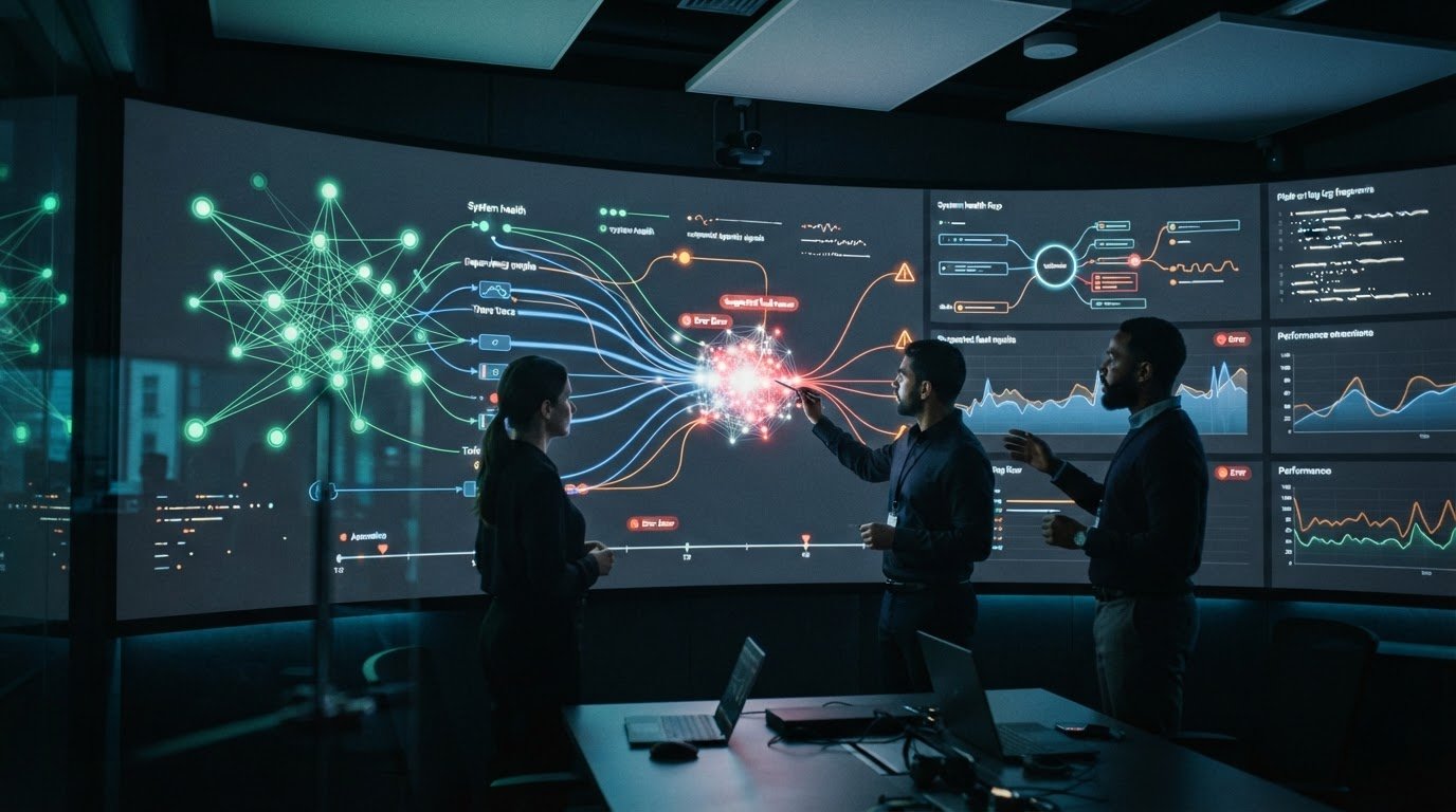AI for Root Cause Analysis: From Technical Evidence to Clear Incidents