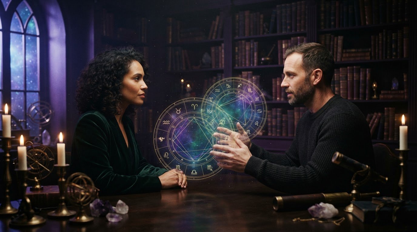 AI Synastry Chart Reading for Relationships