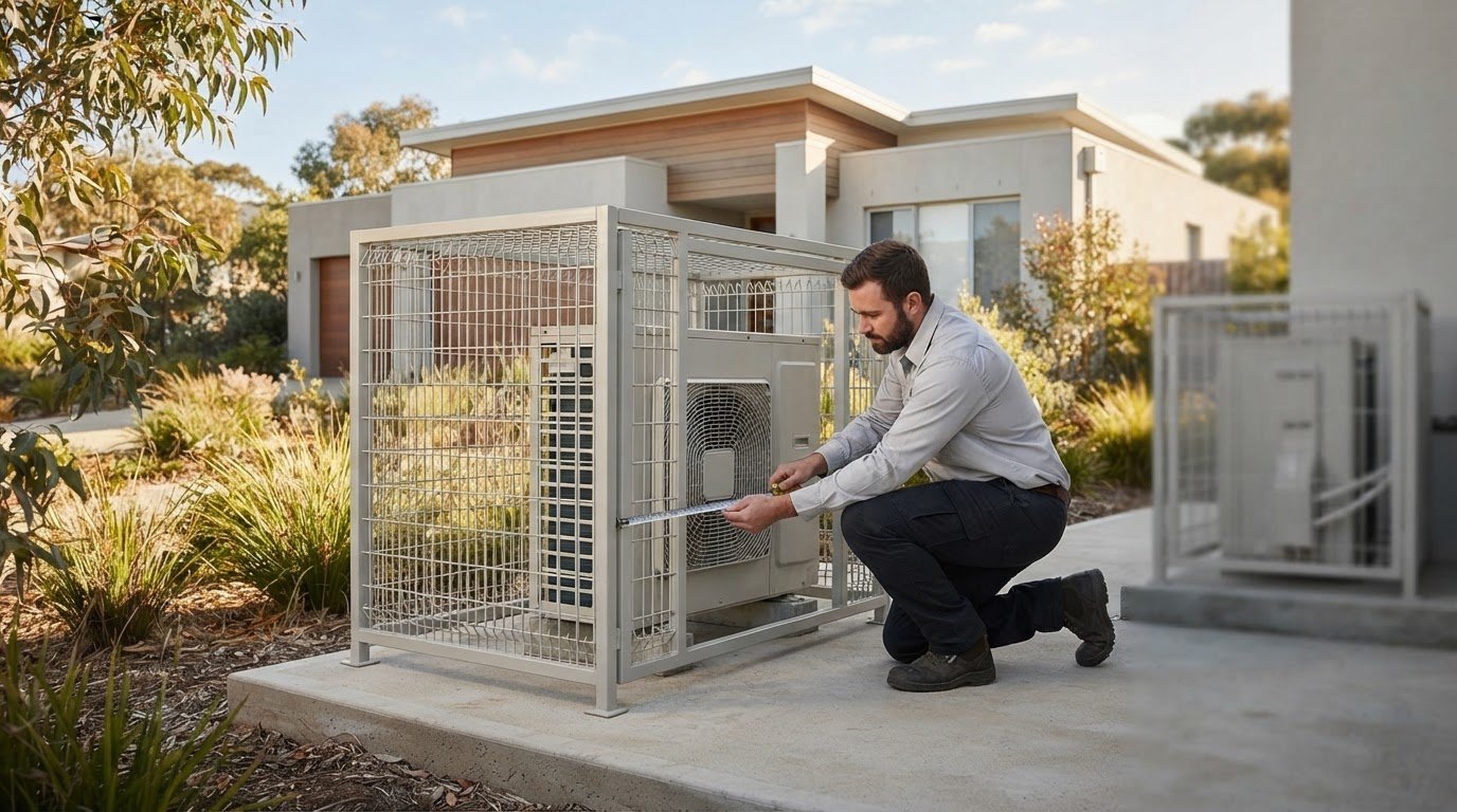 Air Conditioner Cage Installation Mistakes: What to Avoid