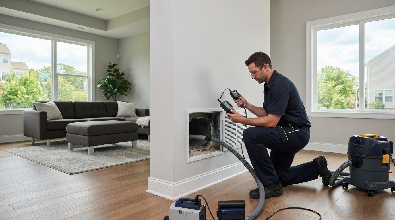 Air Duct Cleaning for New Construction Homes in NJ: Why New Isn’t Always Clean