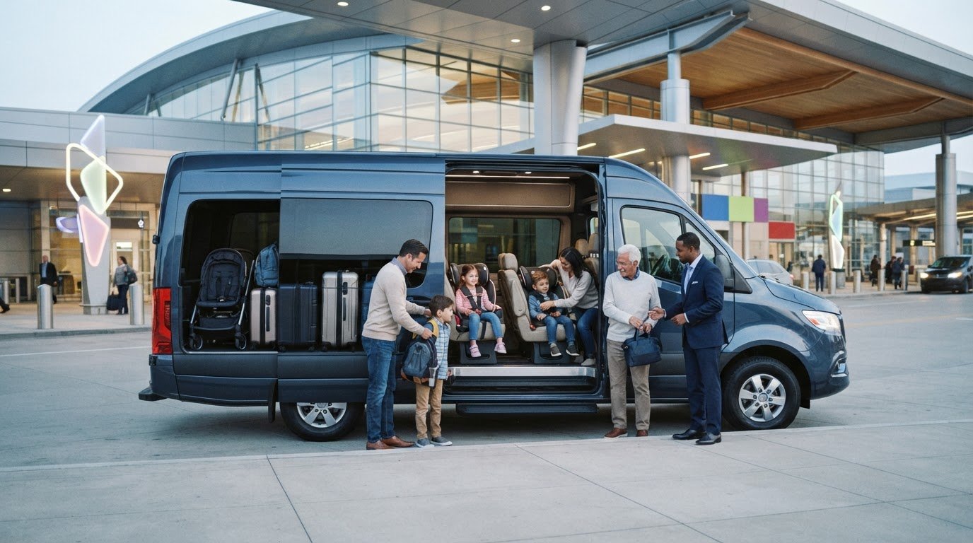 Airport Transfer for Large Families: How to Choose the Right Ride