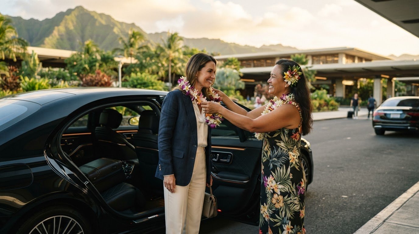 Airport Transfer with Lei Greeting: A Warm, Seamless Arrival