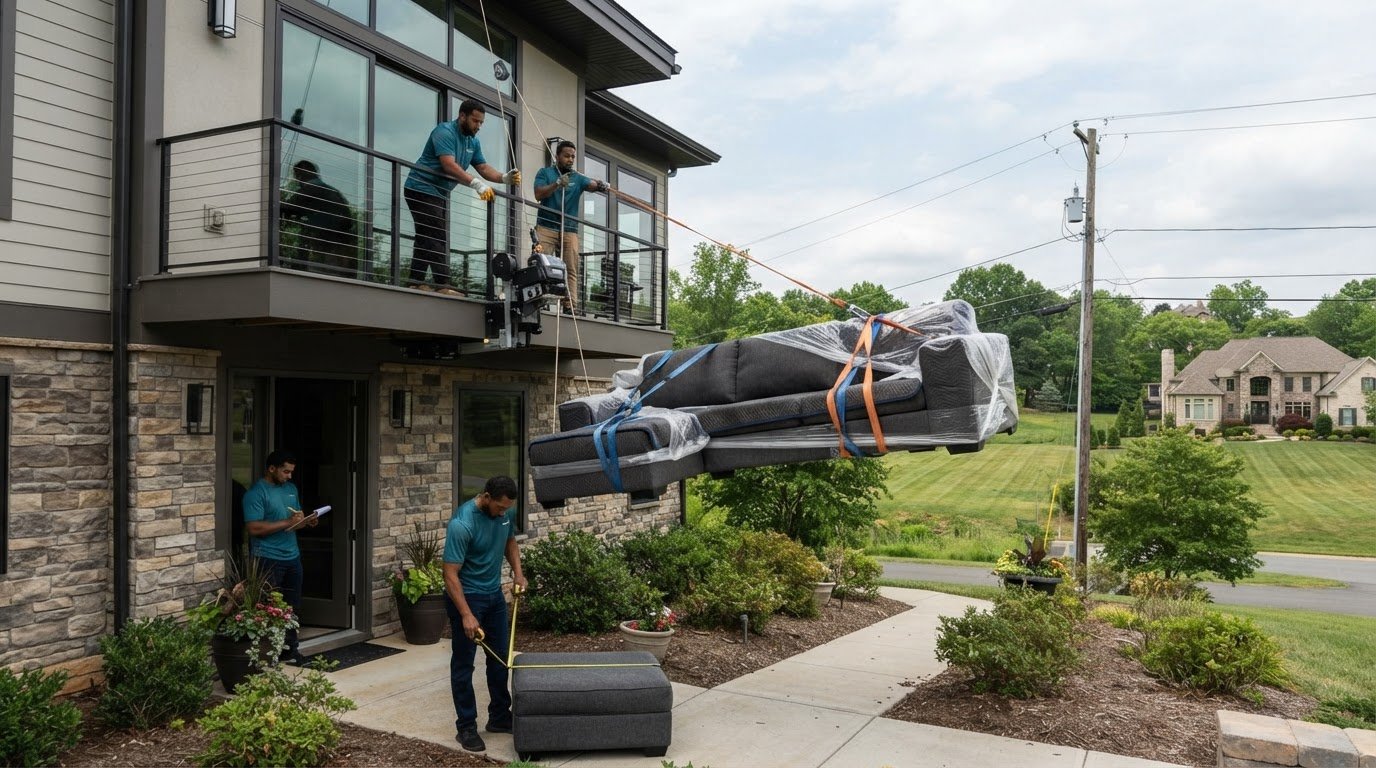 Aldie Couch Hoisting Service Cost: What Affects Your Estimate?