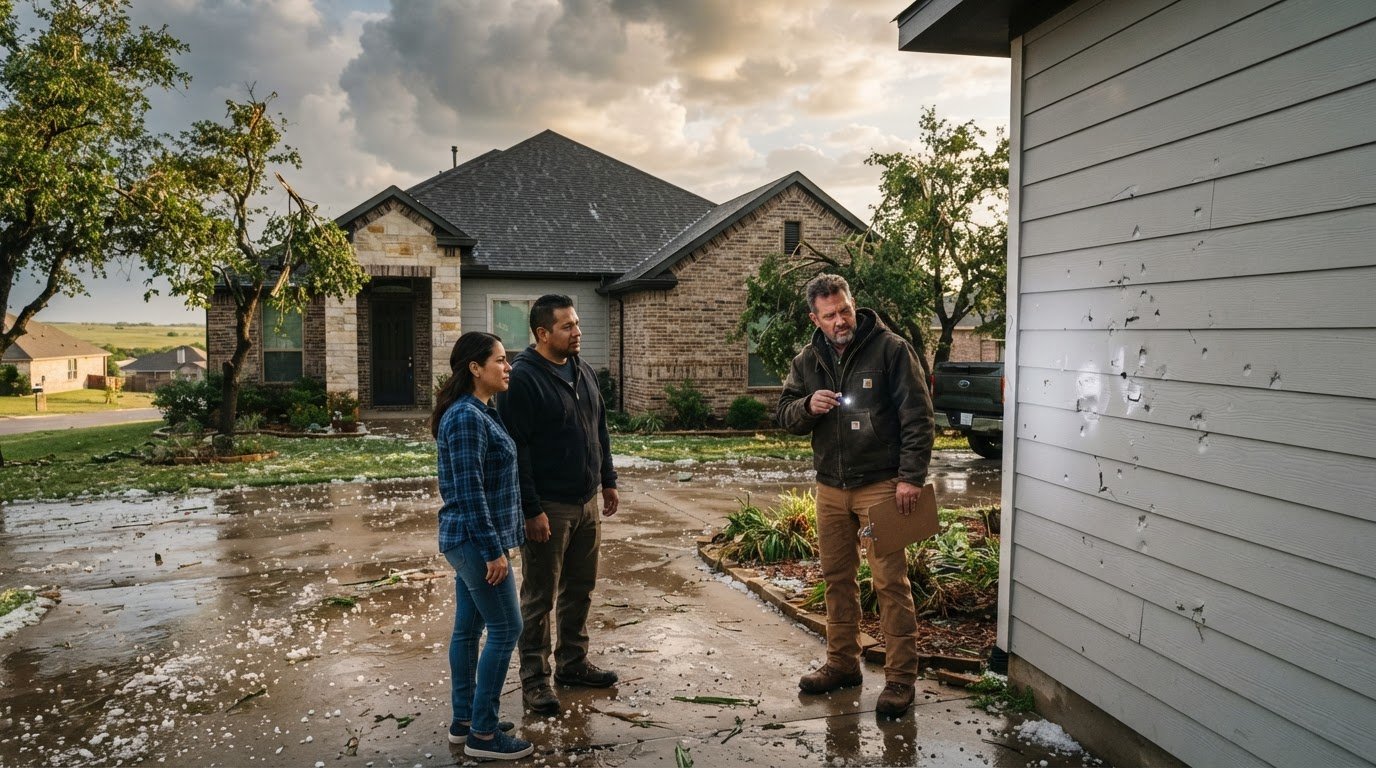 Aledo Siding Replacement After Hail: What Homeowners Should Do