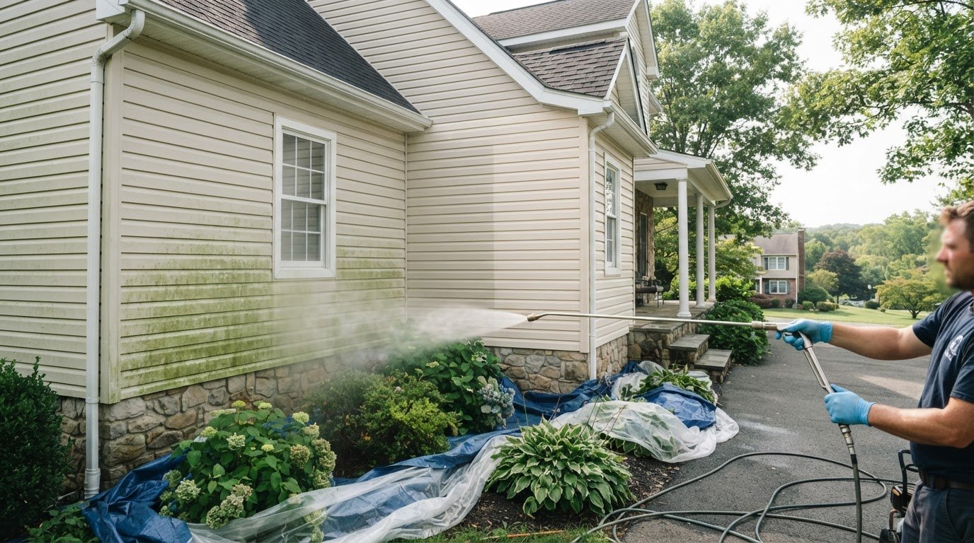 Algae on Vinyl Siding Removal: A Safe Guide for 2026