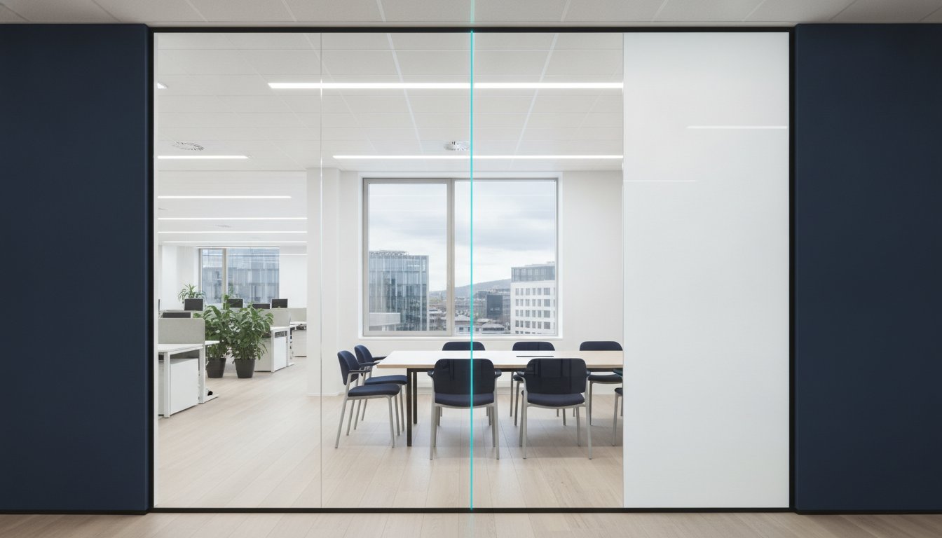 Alternativ til sandblåst glass: Fra permanent skjerming til dynamisk frihet