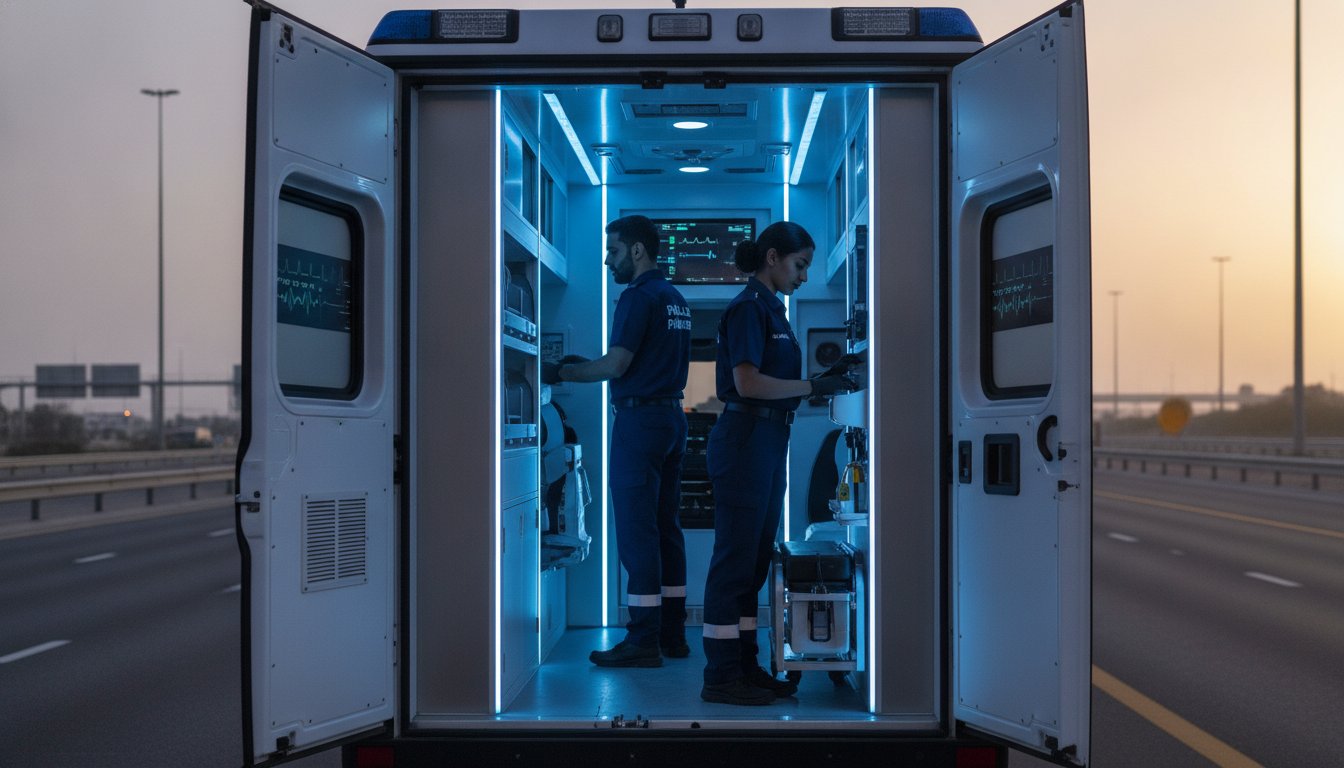 Ambulance Equipment Fitout in the UAE: Engineering Mission-Critical Medical Vehicles