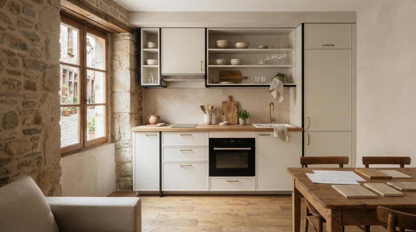 Aménagement de cuisine en location meublée : la méthode pour un espace pratique