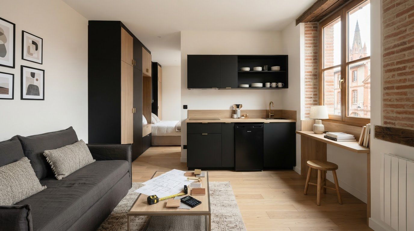 Aménagement d’un appartement étudiant à Albi : évaluer la rentabilité avant d’investir