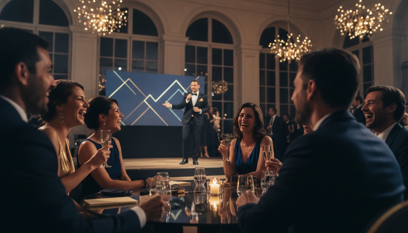 Animation soirée de gala entreprise : comment marquer les esprits en 2026