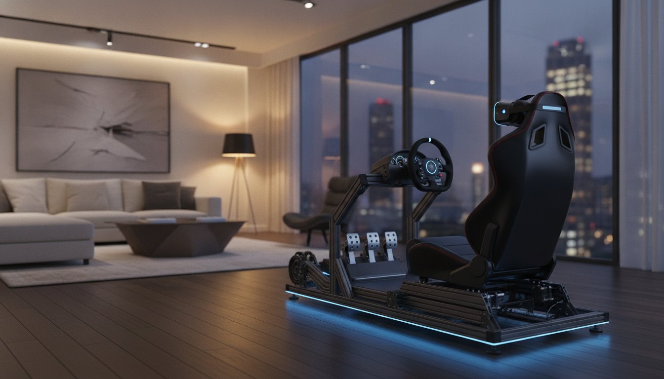 Apartment Sim Racing Setup: How to Fit a High-End Motion Rig in Small Spaces