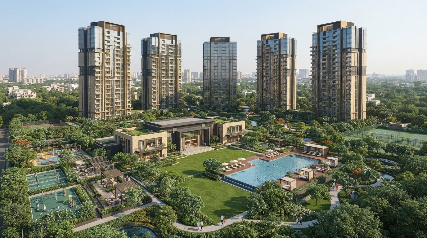 Apartments with 2 Acre Club Gurgaon: The New Standard in Expansive Luxury Living
