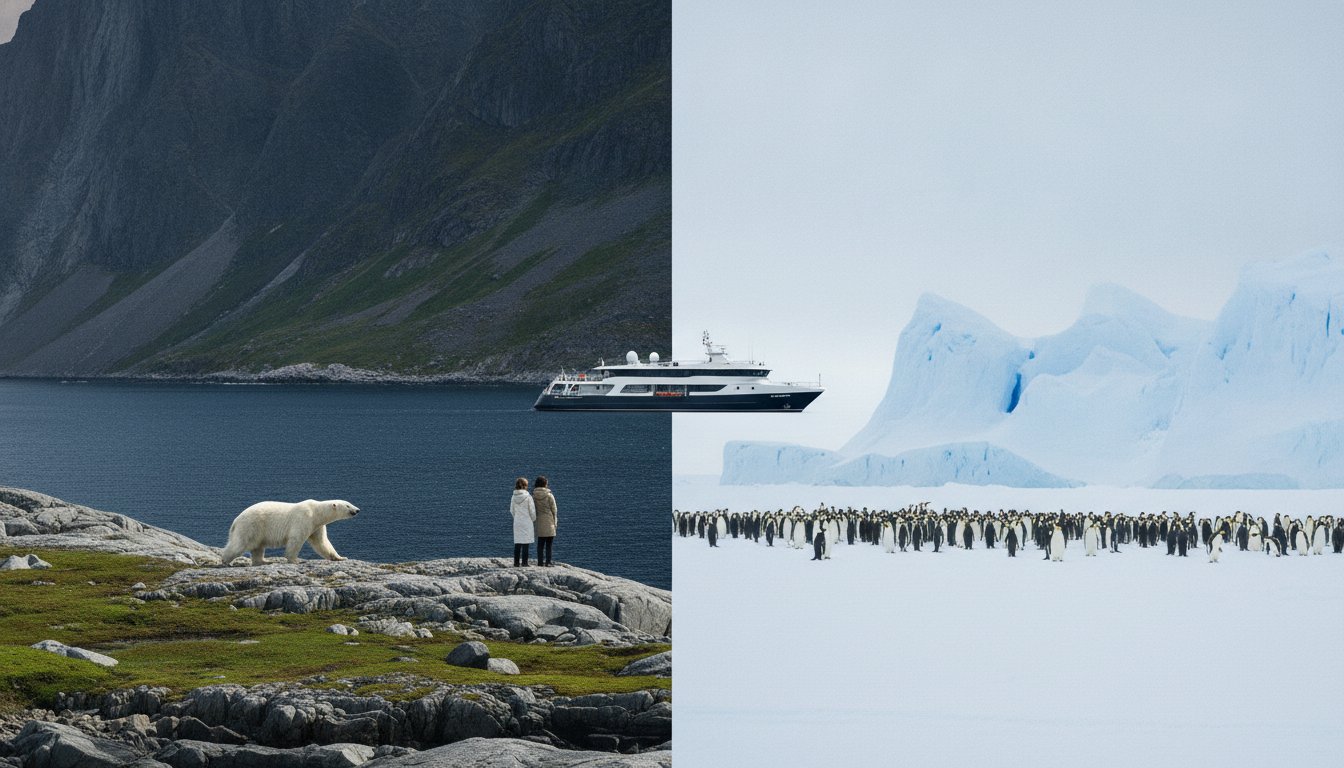 Arctic vs Antarctica Cruise: A Discerning Guide to Choosing Your Pole