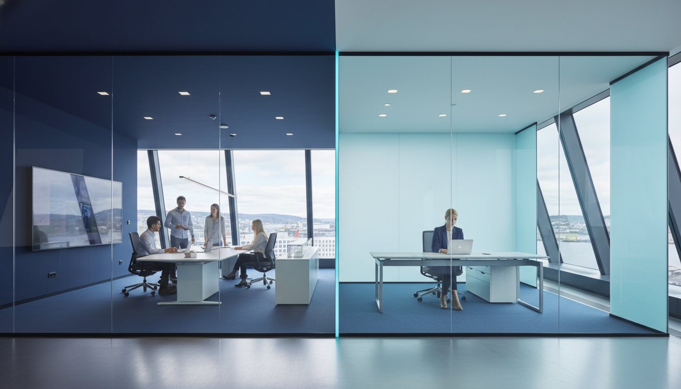 Fleksibel romdeling med glass: Slik skaper du dynamiske soner i 2026