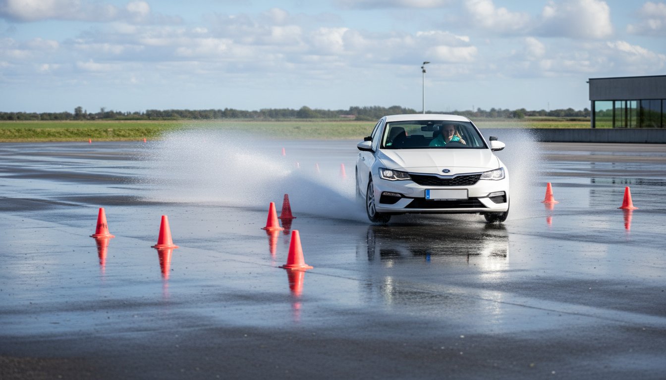 Køreteknisk anlæg: Din guide til en sjov og lærerig dag på glatbanen 🚗💨