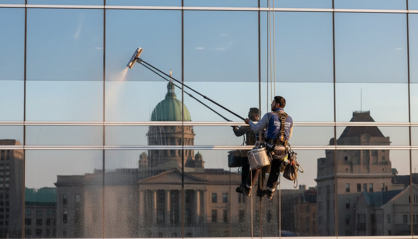 Commercial Window Cleaning in Winnipeg: The 2026 Business Owner’s Guide