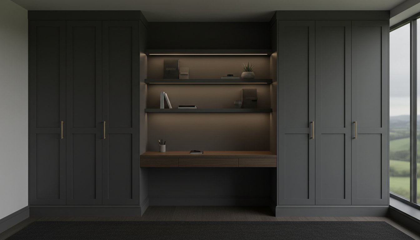 Bespoke Fitted Office Cabinetry: A Guide to Quiet Luxury in Home Workspace Design
