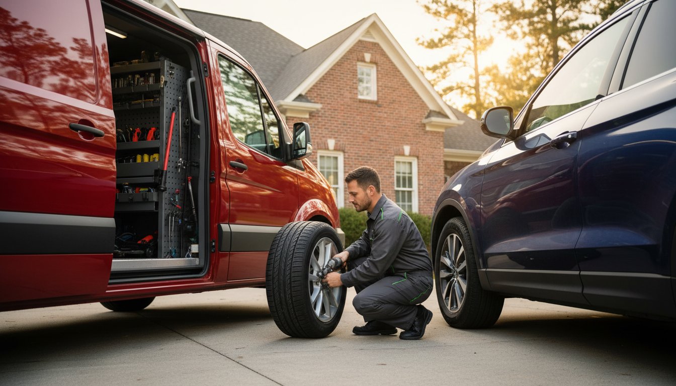 Professional At Home Tire Installation in Birmingham, AL: The Complete Guide