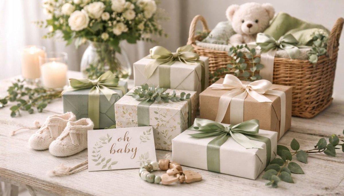 Måste man ha med present på en babyshower?