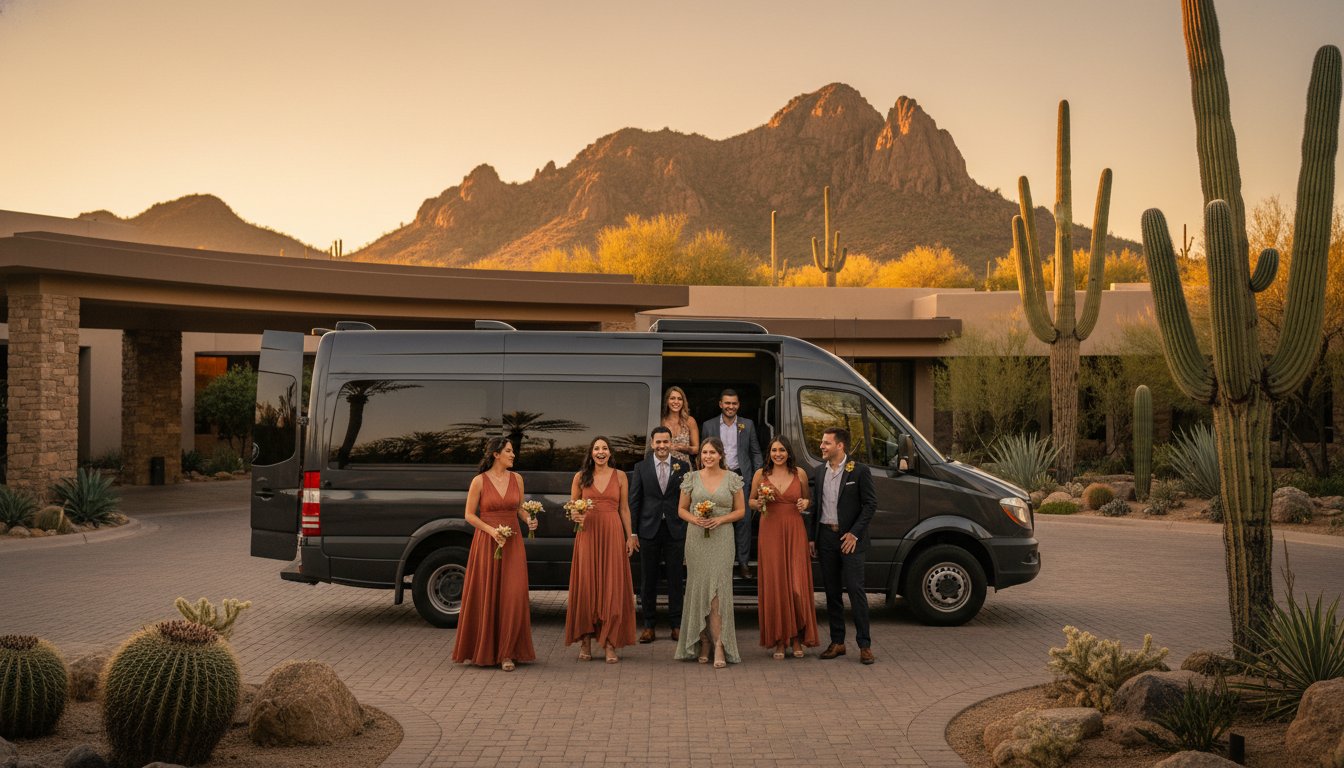 Phoenix Wedding & Event Transportation: The 2026 Logistics & Planning Guide