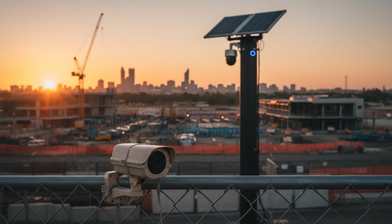 The Critical Limitations of Battery Powered Security Cameras for Construction Sites