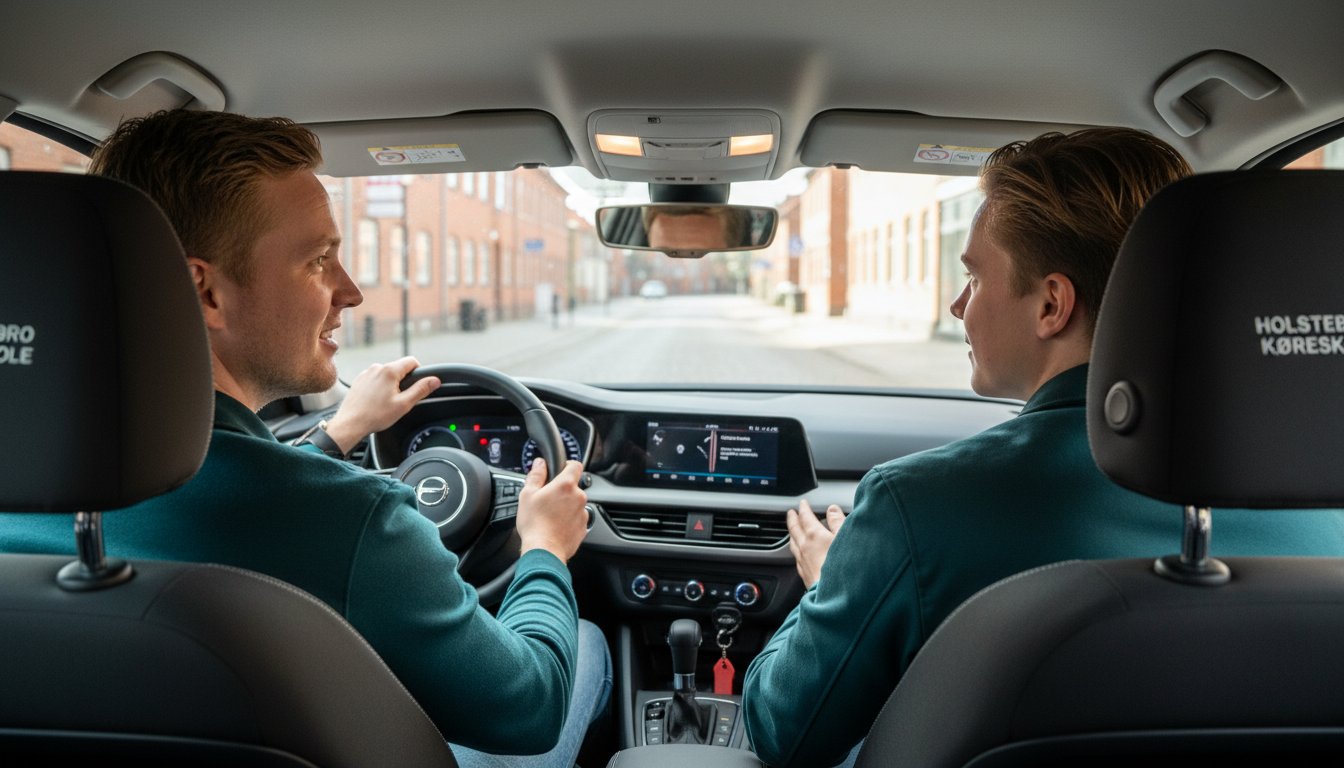 Køreskole i Holstebro: Hvad koster kørekortet i 2026? 🚗💰