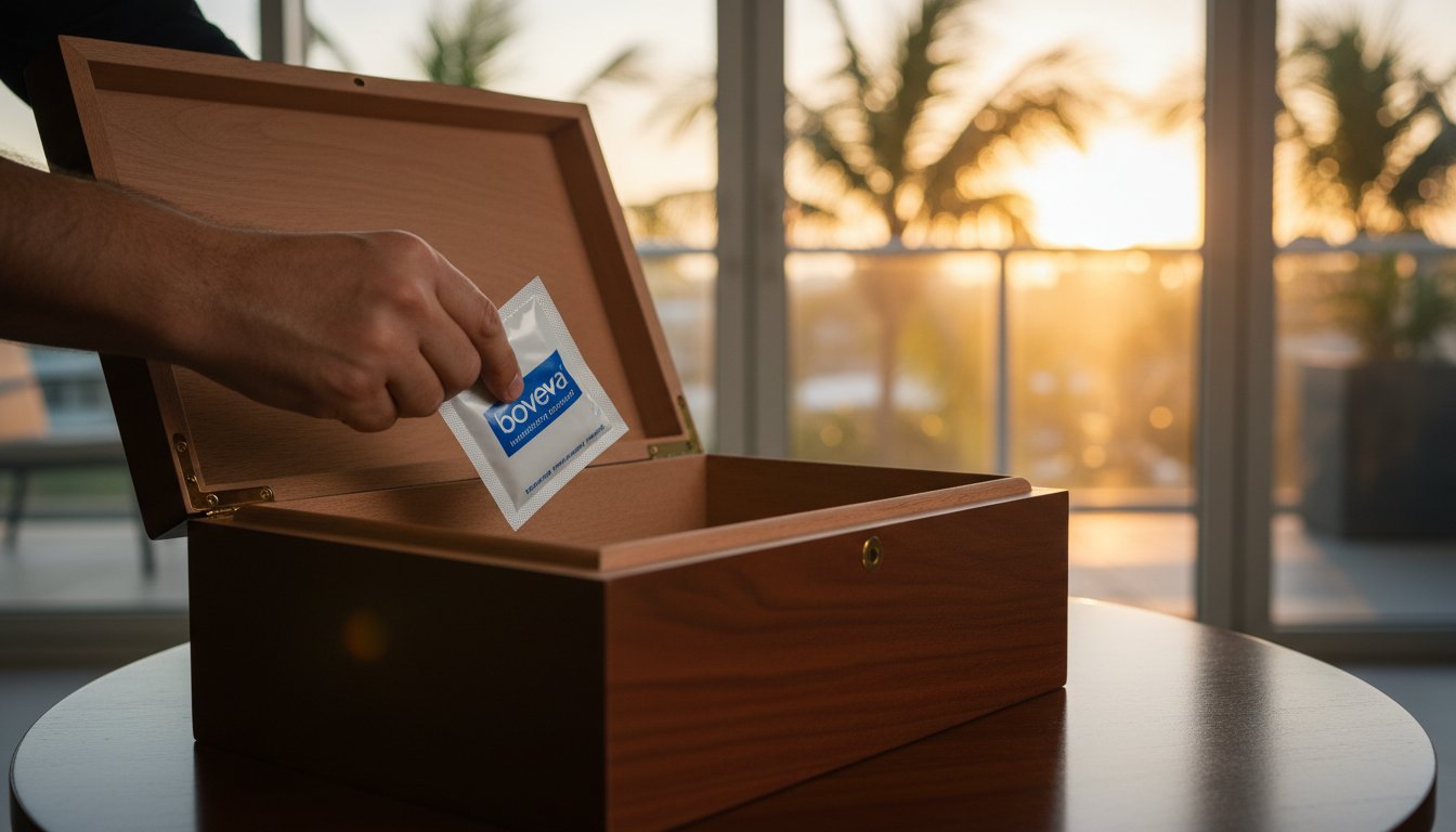 Seasoning a Humidor with Boveda Packs: The Complete 14-Day Guide