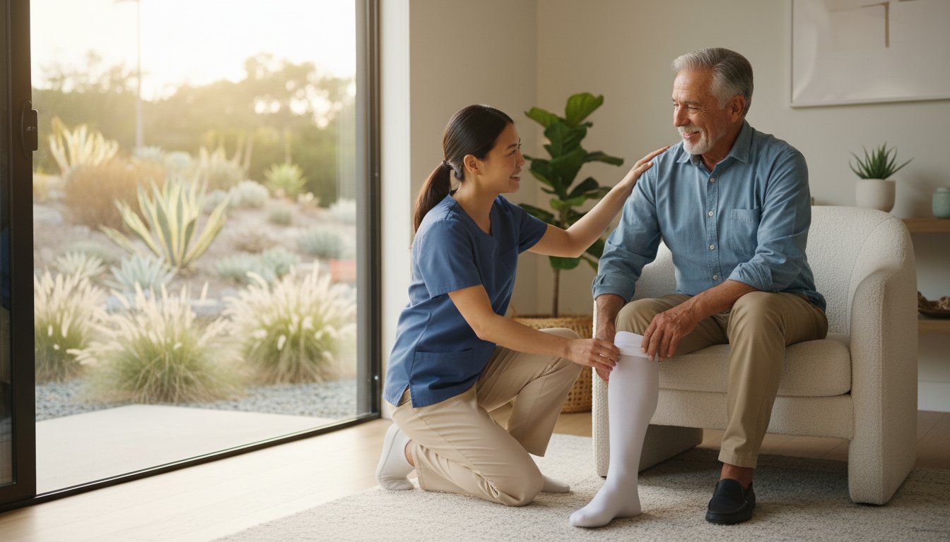 Managing Leg Edema and Ulcers at Home: The 2026 Guide to Vascular Health