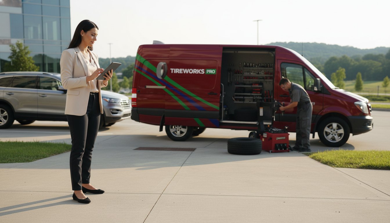 At Work Tire Installation in Pelham: Professional Service While You Work