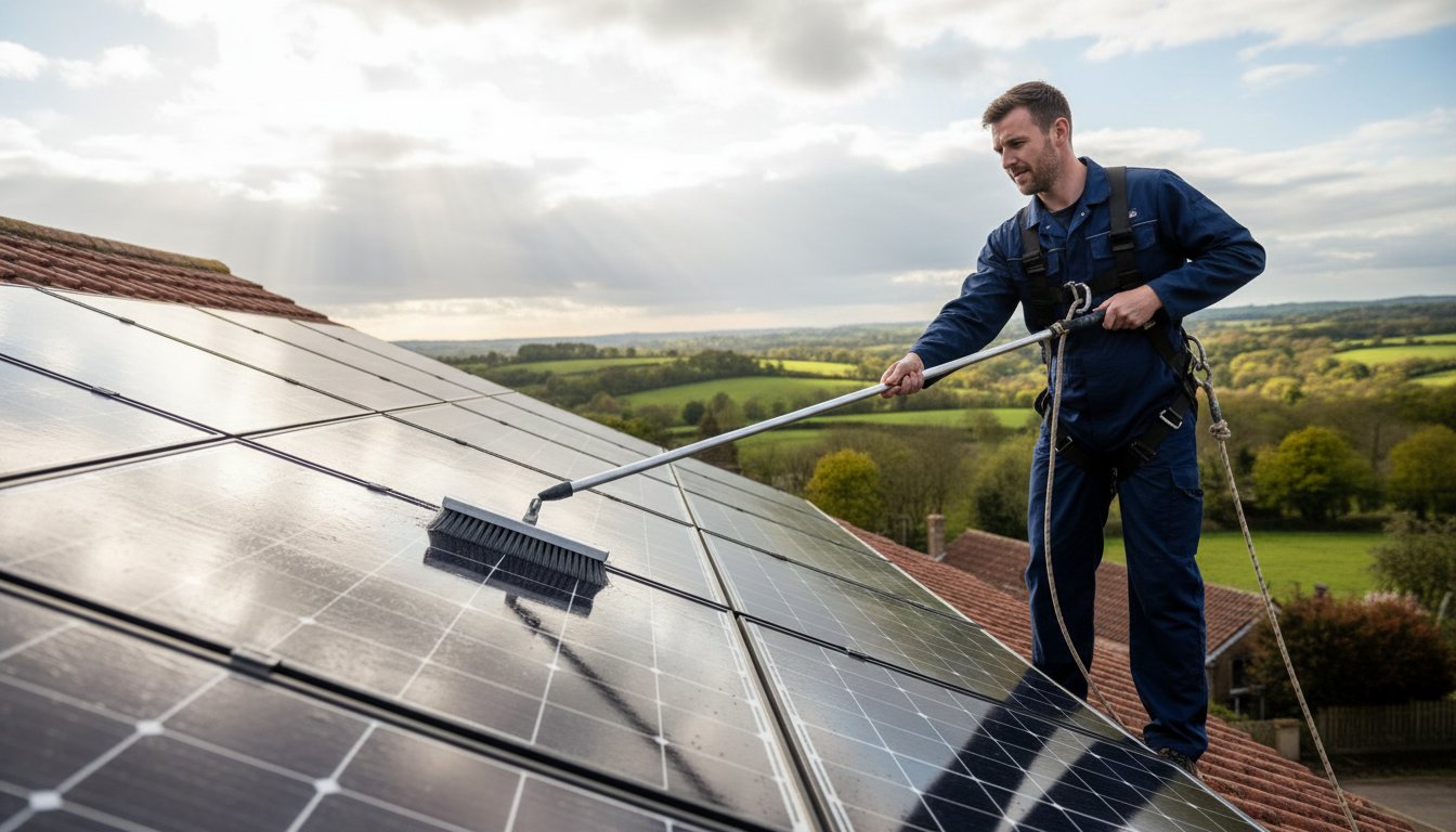 Solar Panel Maintenance in Staffordshire: The Complete 2026 Homeowner’s Guide