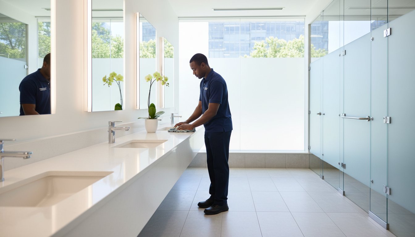 Commercial Restroom Cleaning Services in Fairfield County: A Wellness-First Approach