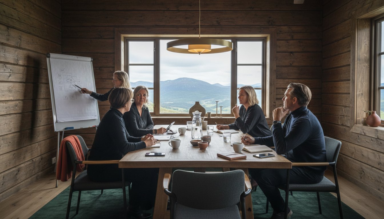 Minikonferanse lokaler: Slik planlegger du den perfekte samlingen til fjells