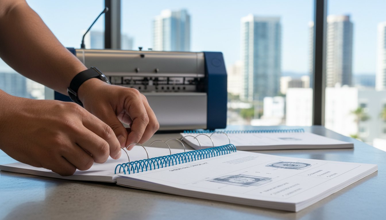 The Best Binding Method for Training Manuals: A 2026 Professional Guide