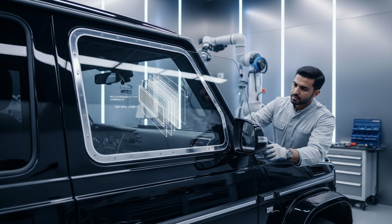 Bulletproof Glass Installation for Cars in the UAE: The Complete Engineering Guide
