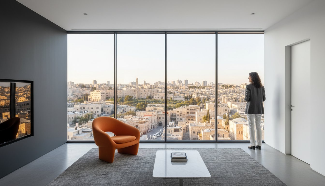 מדבקת מראה לחלון: המדריך המלא לפרטיות, סינון חום והגנה ב-2026