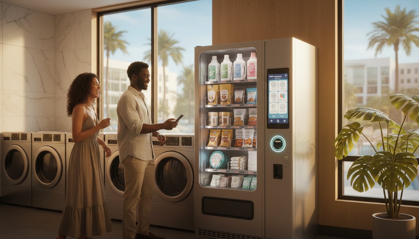 Vending Machine for Apartment Complex Laundry Room Orlando: The 2026 Amenity Guide