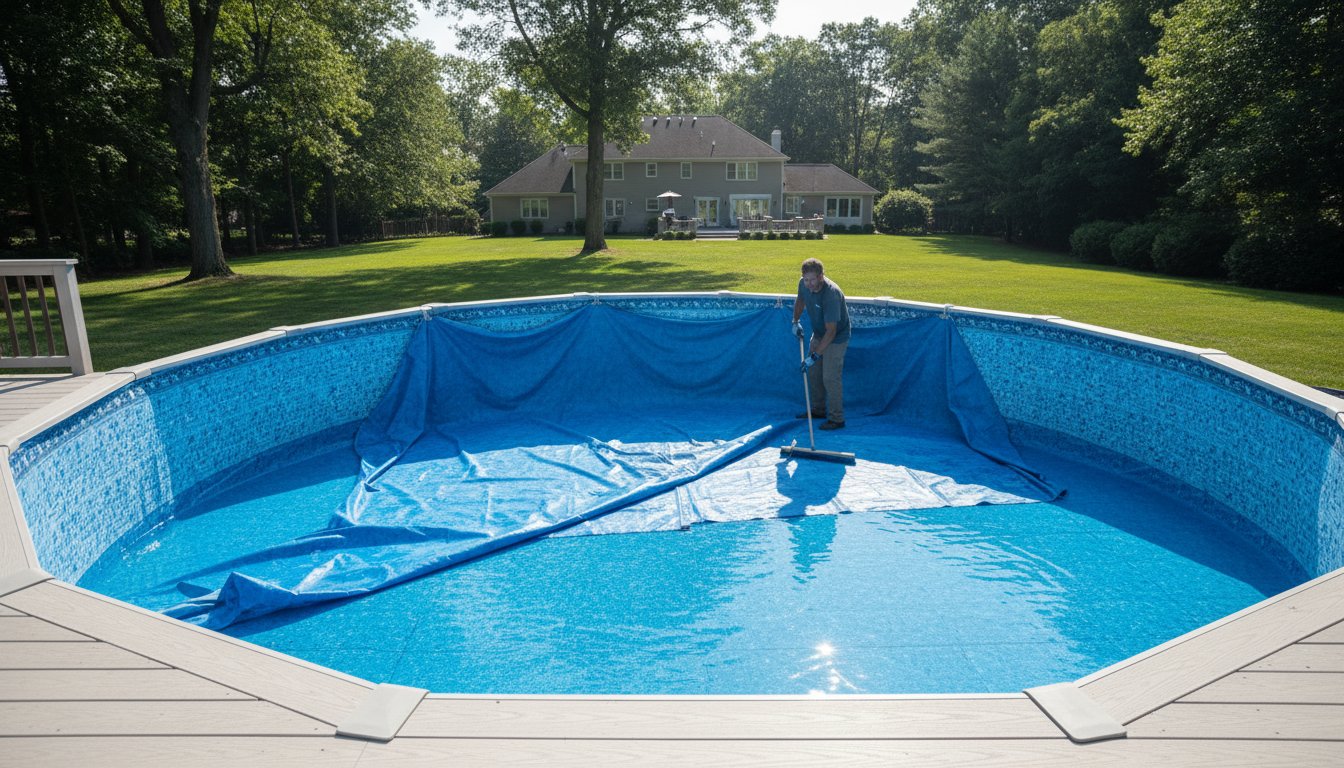 Above Ground Pool Liners: Installation