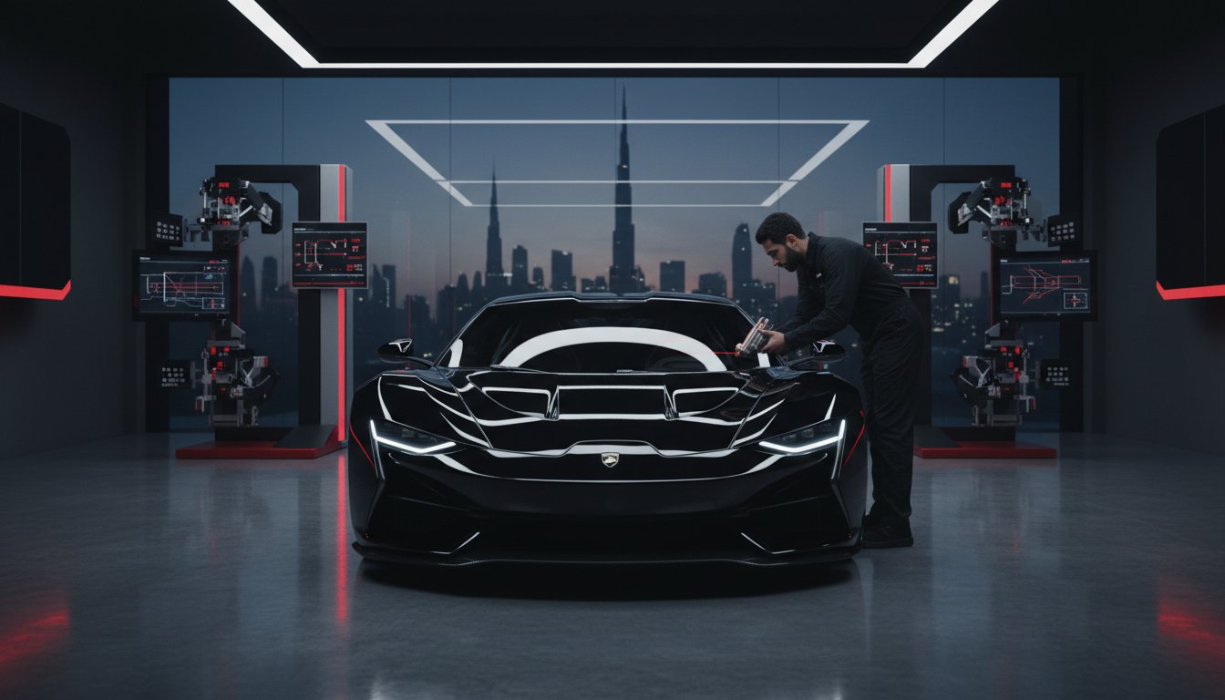 Luxury Car Body Shop Dubai: Professional Restoration & Structural Repair